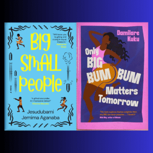 Image of two novel covers side by side